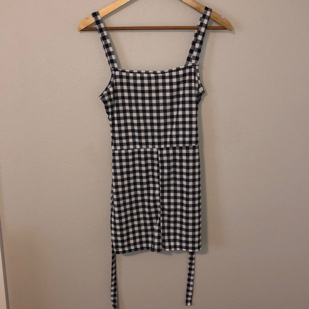 Gingham romper